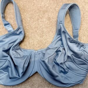 Bali Elegant Blue Full-Coverage Bra